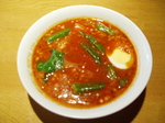 心 ス^プカレー 納豆とオクラのスープカレー