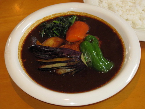 スリランカ風チキン野菜