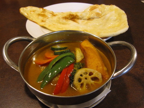ナマステー,スープカレー,野菜