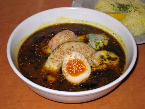 バーグ チーズ スープカレー