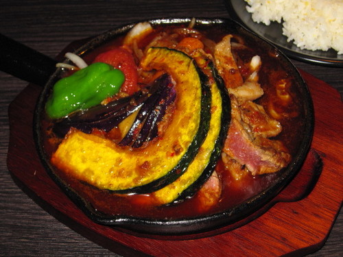 ラムステーキカレー